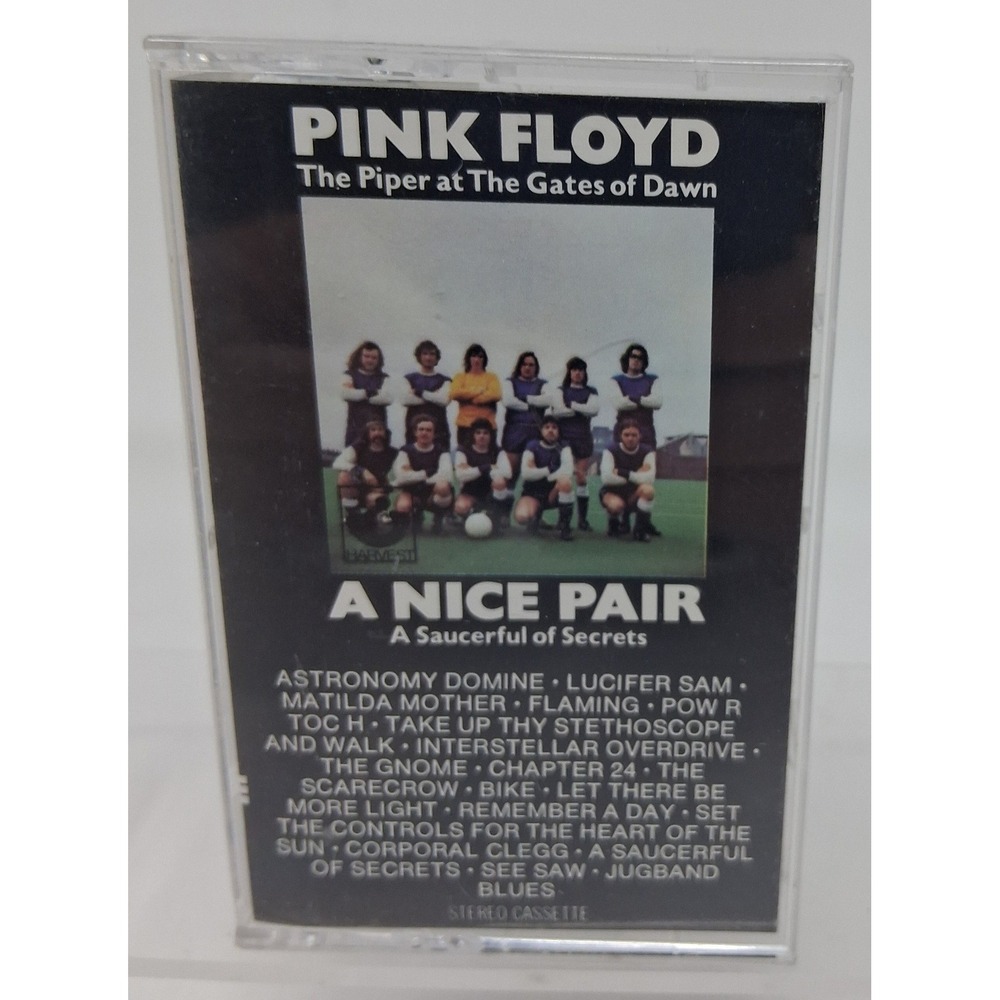 Pink Floyd A Nice Pair Cassette Piper at the Gates of Dawn Saucerful Secrets